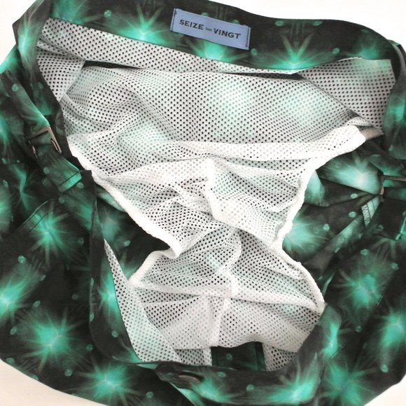 SEIZE SUR VINGT printed swim trunks - Picture 5 of 5